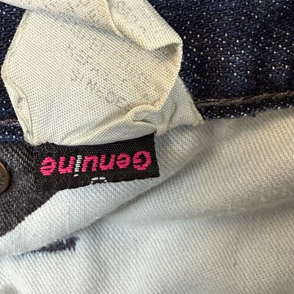 Volcom Mens Blackhart Jeans Size 28x29 Relaxed Fit Dark Wash Denim Straight-Leg - Picture 14 of 14